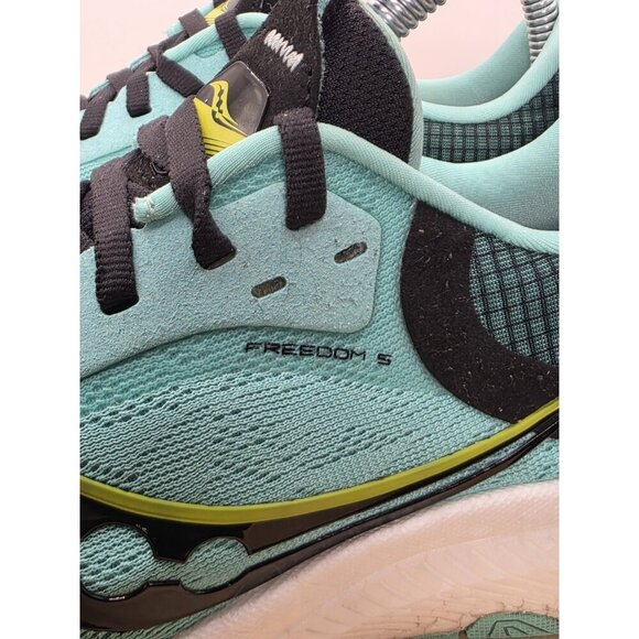 Saucony S10726-26 Freedom 5 Women's Running Shoes Cool Mint Acid Size 6.5 US - Picture 5 of 9